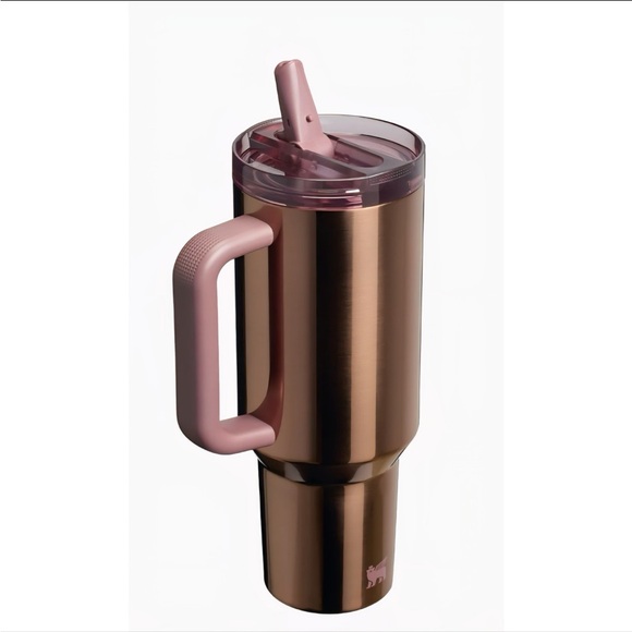 Stanley Metallic Bronze Tumbler with Handle - Picture 3 of 3